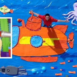 Alexiev Gandman, el argentino que la rompió en Art Attack 