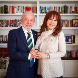Cristina Kirchner cargó contra Milei tras recibir "al compañero Lula"
