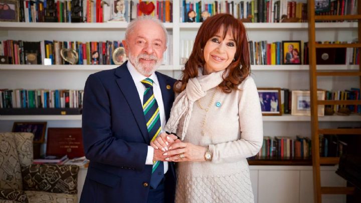 Cristina Kirchner cargó contra Milei tras recibir "al compañero Lula"