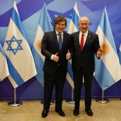 Milei cierra su gira en New York con una reunión con Netanyahu
