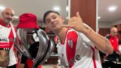 Foto ilustrativa de la nota titulada: Franco Mastantuono se despidió de River 