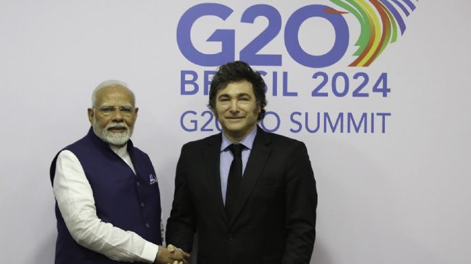 Milei se reunirá con el primer ministro de India