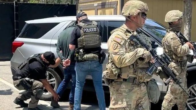 Movilizan a marines para apoyar las redadas de control migratorio en Florida 