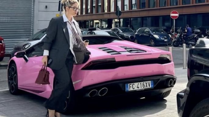Así es el lujoso Lamborghini Rosa de Wanda Nara: 610 caballos y 325 km/h de velocidad máxima
