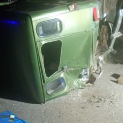 Murió al ser chocado por una camioneta en la ruta 40