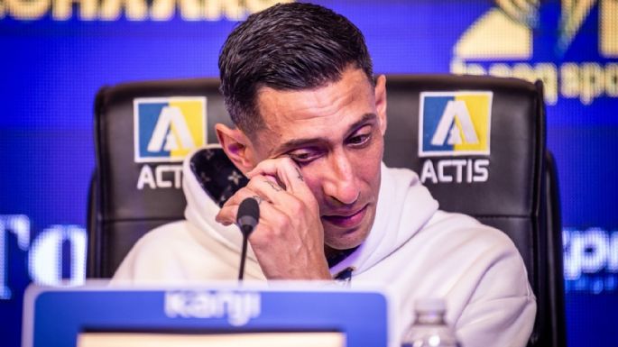 Ángel Di María fue presentado en Rosario Central