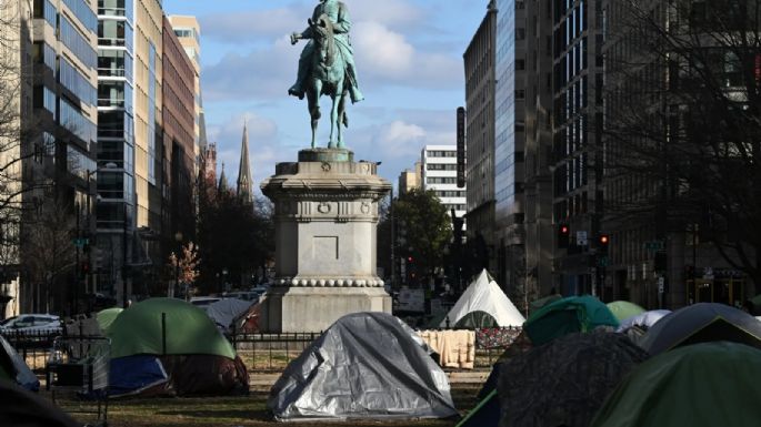 Trump quiere sacar a los homless de Washington