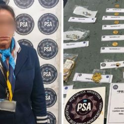 Detuvieron a una azafata de Aerolíneas por contrabandear relojes, celulares y joyas