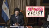 Foto ilustrativa de la nota titulada: Javier Milei almorzó con su Gabinete y proyectó la nueva película de Guillermo Francella 