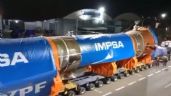 Foto ilustrativa de la nota titulada: Demoran el traslado del reactor "más grande del país" por falta de autorización de Vialidad Nacional