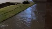 Foto ilustrativa de la nota titulada: Vecinos del barrio Maristas denuncian un "río" en las calles