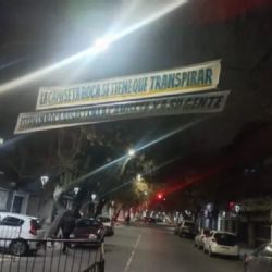 Pasacalles con amenazas para Boca aparecieron en Mendoza