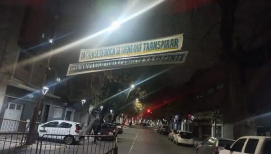 Pasacalles con amenazas para Boca aparecieron en Mendoza