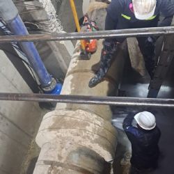 Video: así colocan el caudalímetro que dejó sin agua al Gran Mendoza