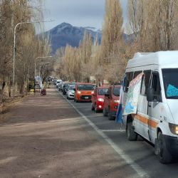 Llegó el caravanazo a Uspallata