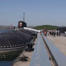 Rusia presentó un nuevo submarino nuclear