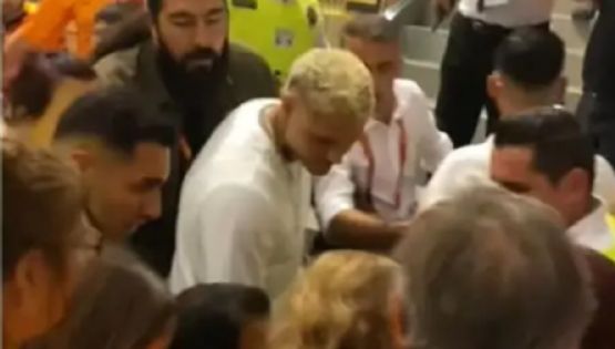 Polémica en Turquía por la reacción violenta de Mauro Icardi