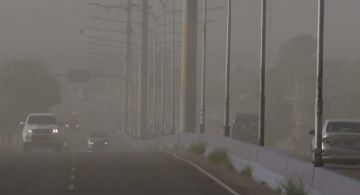 Atención Uspallata: por el viento Zonda, suspendieron las clases