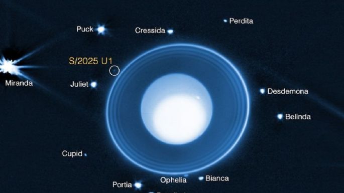 Descubren una nueva luna en la órbita de Urano y ya son 29