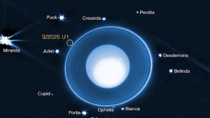 Descubren una nueva luna en la órbita de Urano y ya son 29
