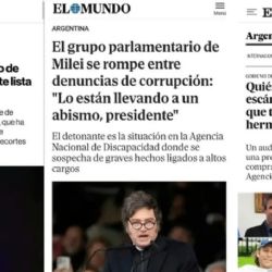 Así reflejan los medios internacionales el escándalo de la ANDIS