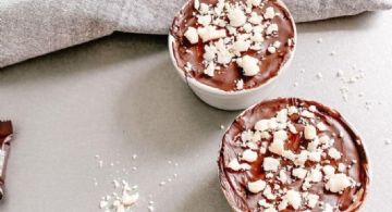Este helado keto de chocolate te va a encantar