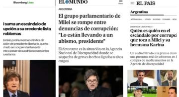 Así reflejan los medios internacionales el escándalo de la ANDIS