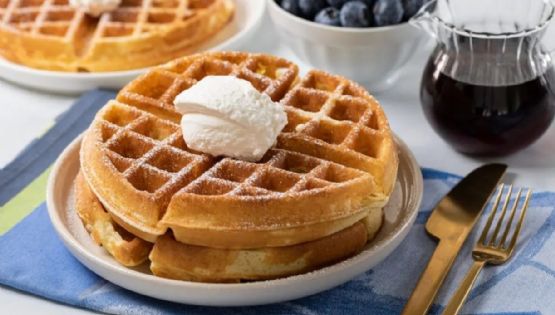 Cómo preparar waffles salados