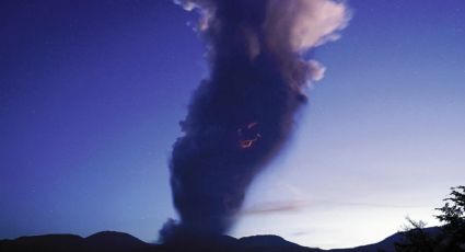 Alarma en Japón con la erupción de un volcán