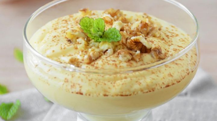 Increíble copa de sambayón y dulce de leche