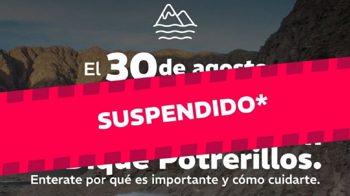 Se suspende el corte de agua programado para este sábado en Gran Mendoza 