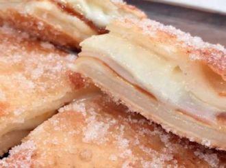 Exquisitas tortas fritas rellenas