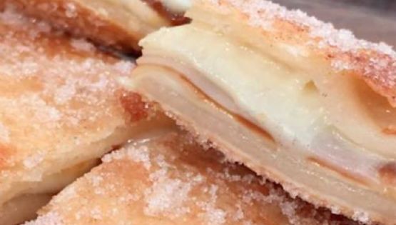 Exquisitas tortas fritas rellenas