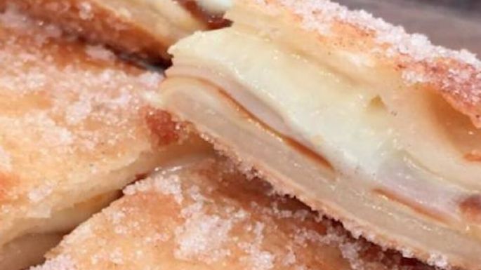 Exquisitas tortas fritas rellenas