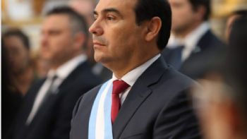 La incomodidad de Gustavo Valdés al ser consultado por Loan 