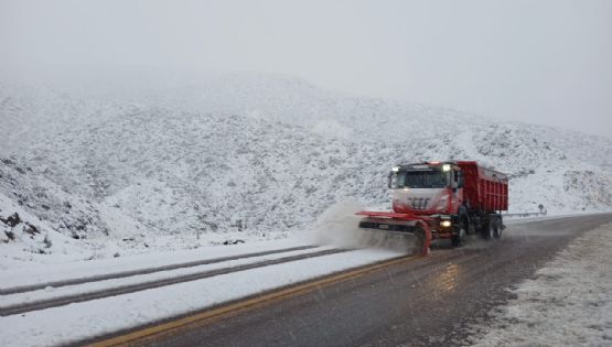 Así está Alta Montaña: nevadas y el Paso cerrado