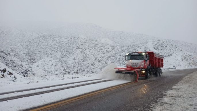 Así está Alta Montaña: nevadas y el Paso cerrado