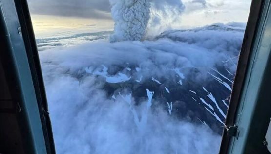 Tras el terremoto, seis volcanes se activan en simultáneo en Kamchatka