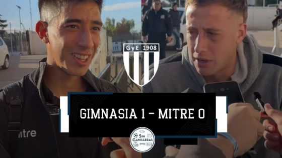 Gimnasia ganó y se ilusiona: la palabra de los protagonistas