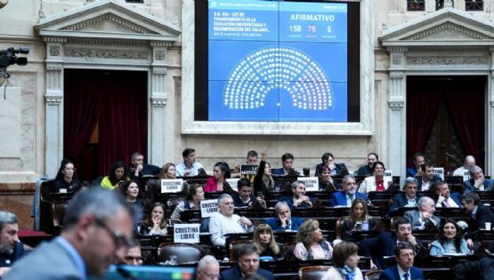 Diputados le dio media sanción al financiamiento universitario y a subir los salarios del Garraham