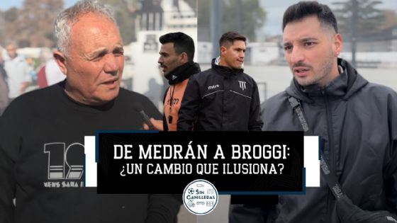 Cambio de aire: el hincha se esperanza con Broggi y deja atrás a Medrán