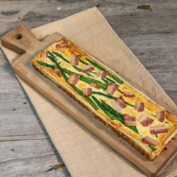 Tarta de espárragos para disfrutar