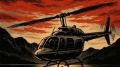 Foto ilustrativa de la nota titulada: El día que un helicóptero que trabajaba para MTV se estrelló en el dique Potrerillos