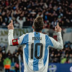 Lionel Messi fue el goleador de las Eliminatorias Sudamericanas