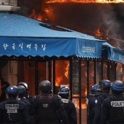 Más de 540 detenidos durante las protestas en Francia