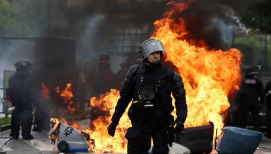 Bloqueos y detenidos en Francia durante una jornada de protesta