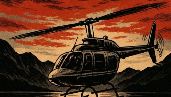 El día que un helicóptero que trabajaba para MTV se estrelló en el dique Potrerillos