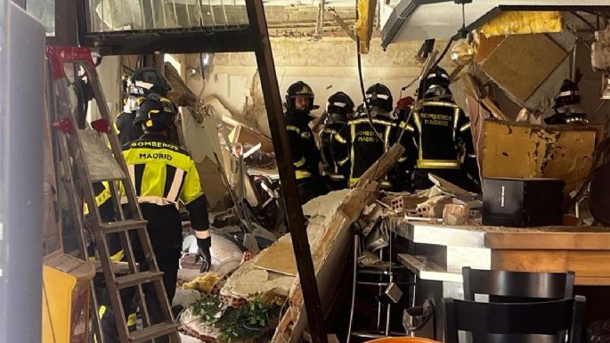 Una explosión en Madrid dejó al menos 25 heridos