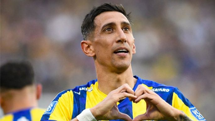 Golazo olímpico de Di María y Rosario Central y Boca empataron 1 a 1