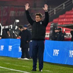 Vélez y Racing, en el partido de ida de cuartos de final